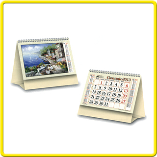 Art. 268 Calendario mini da tavolo personalizzato